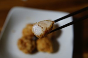 コスモス　唐揚げ