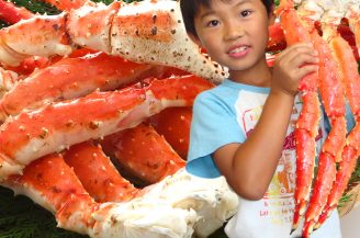 海の幸なのにYAMATO　特大タラバ蟹1kg